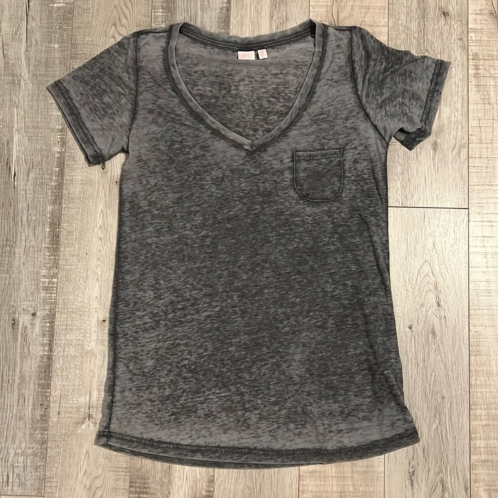 Make + Model V Neck Pocket Tee